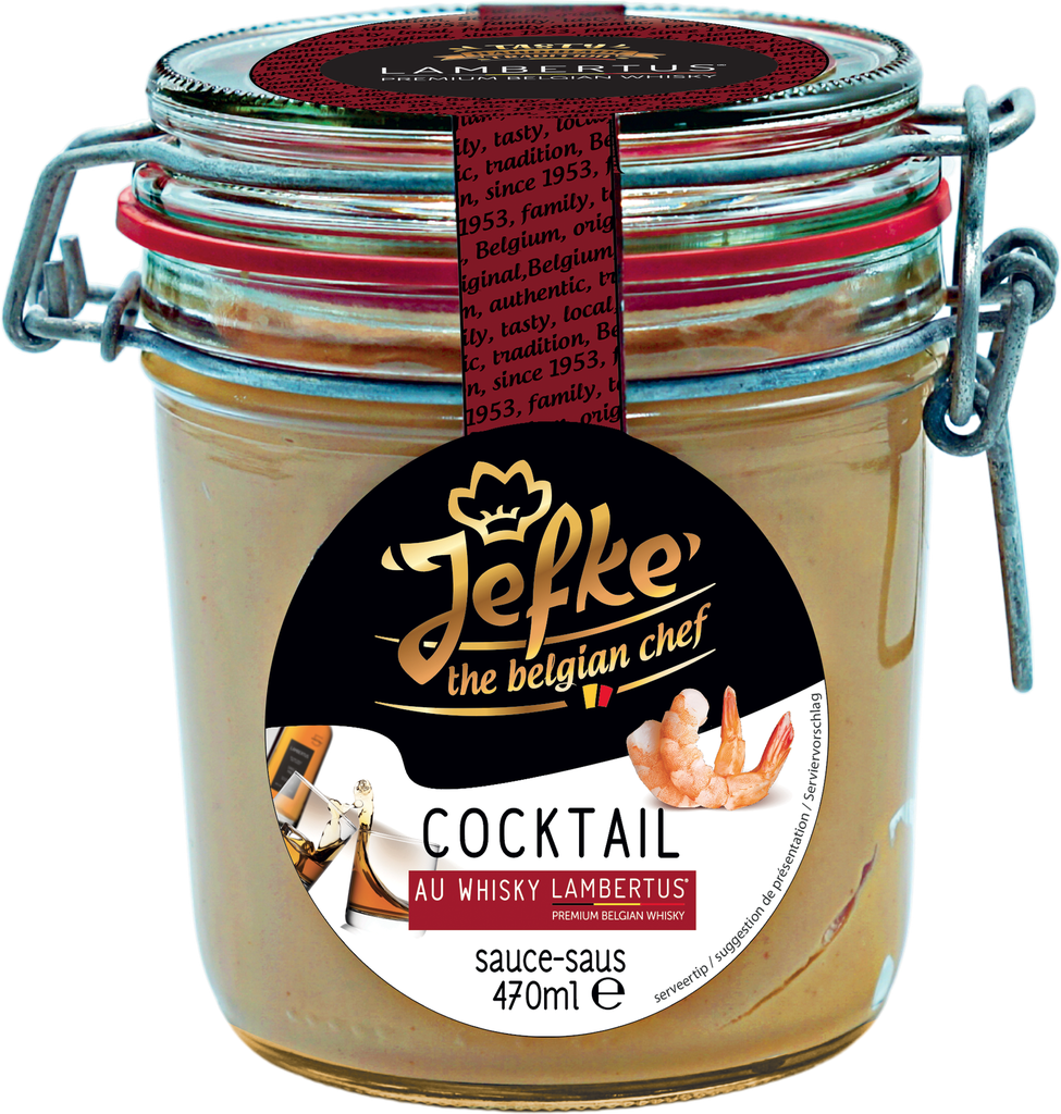 JF SAUCE COCKTAIL 470ML WECK